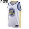 Dres Golden State Warriors Jonathan Kuminga 00 Nike 2022-23 Association Edition Bijela Swingman - Dječji